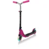 GLOBBER Scooter FLOW 125 LIGHTS Ruby Pink-grau, Mit Leuchtrollen
