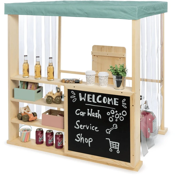 MUDDY BUDDY® Outdoor Tankstelle "Bubble Catcher", Natur - Salbeigrün 1 MUDDY BUDDY® Outdoor Tankstelle "Bubble Catcher", Natur - Salbeigrün