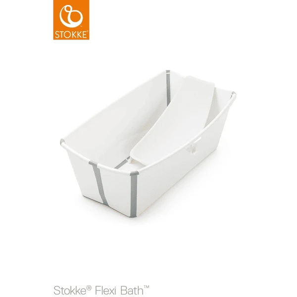 STOKKE® Badewanne Flexi Bath™ Set Weiß 1 STOKKE® Badewanne Flexi Bath™ Set Weiß