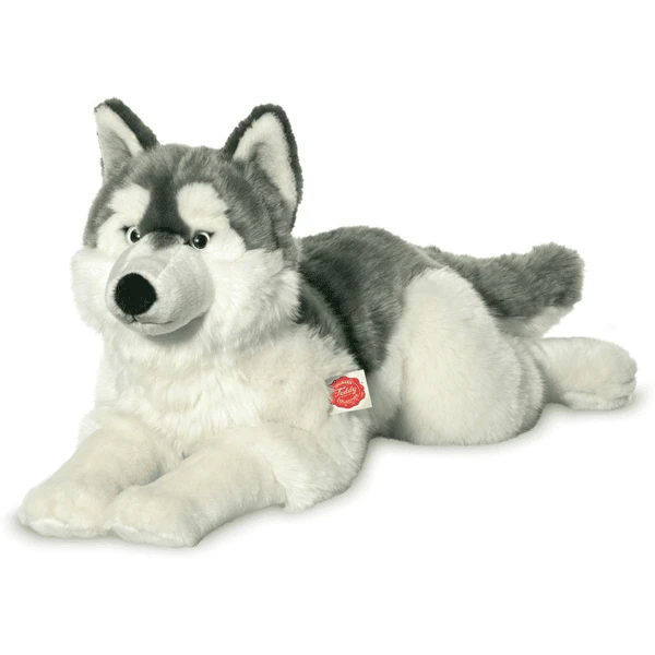Teddy HERMANN® Husky Liegend 60 Cm 1 Teddy HERMANN® Husky Liegend 60 Cm
