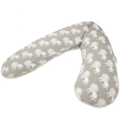 THERALINE Original Stillkissen Inkl. Bezug Wüstenkönig Taupe