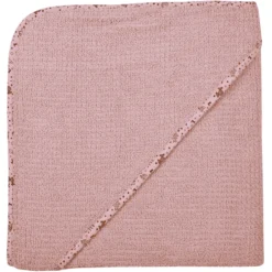 WÖRNER SÜDFROTTIER At Home Kapuzenbadetuch Altrosa 100 X 100 Cm