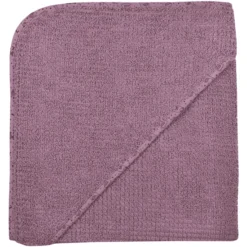 WÖRNER SÜDFROTTIER At Home Kapuzenbadetuch Mauve 100 X 100 Cm